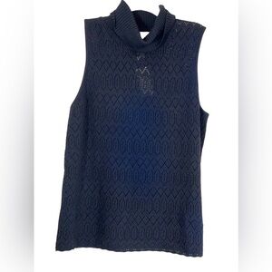 NWT Jones New York Merino Wool blend sleeveless knit sweater Size 1X